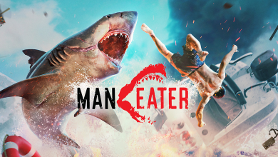 غلاف لعبة Maneater