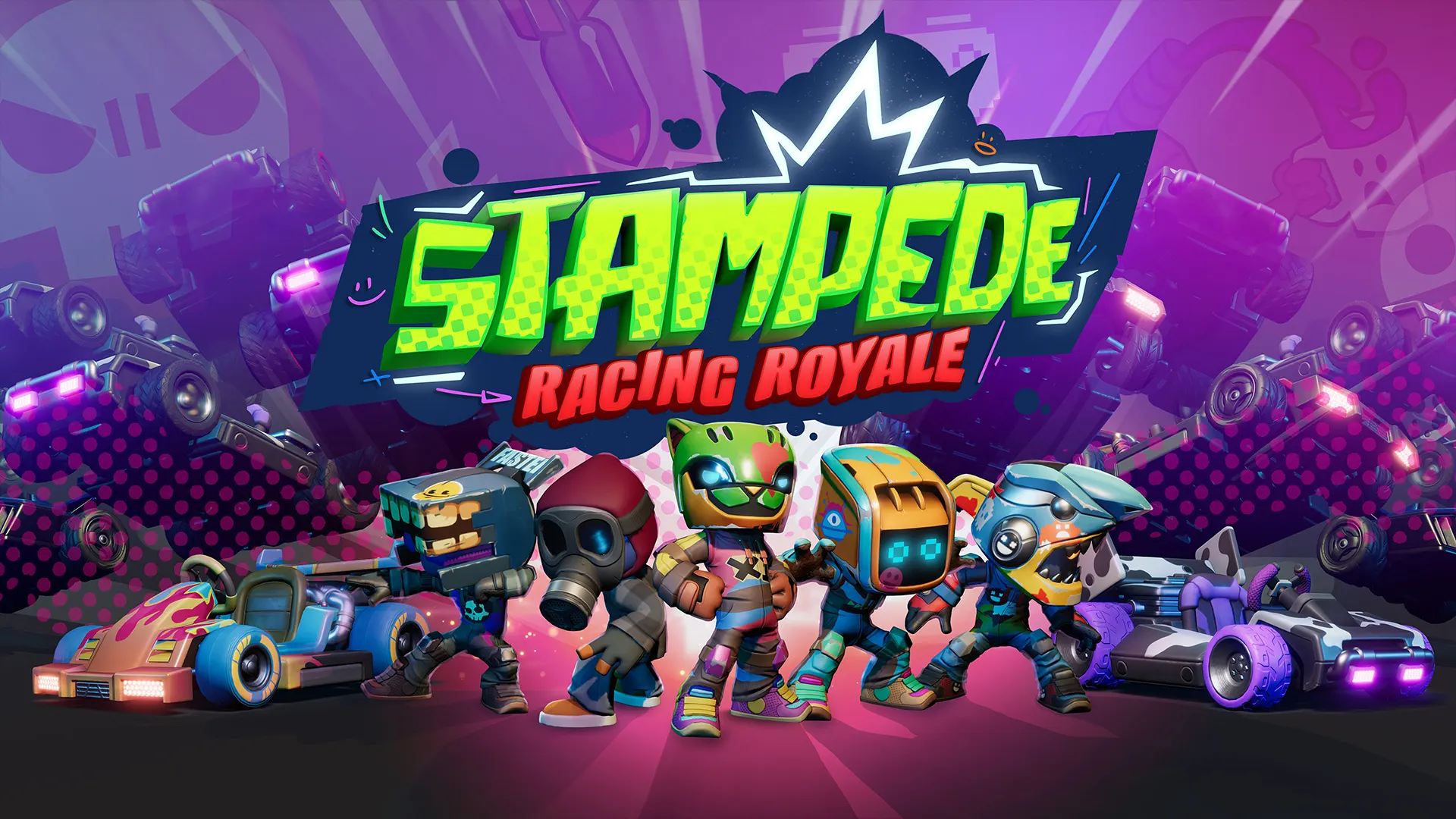 لعبة Stampede: Racing Royale