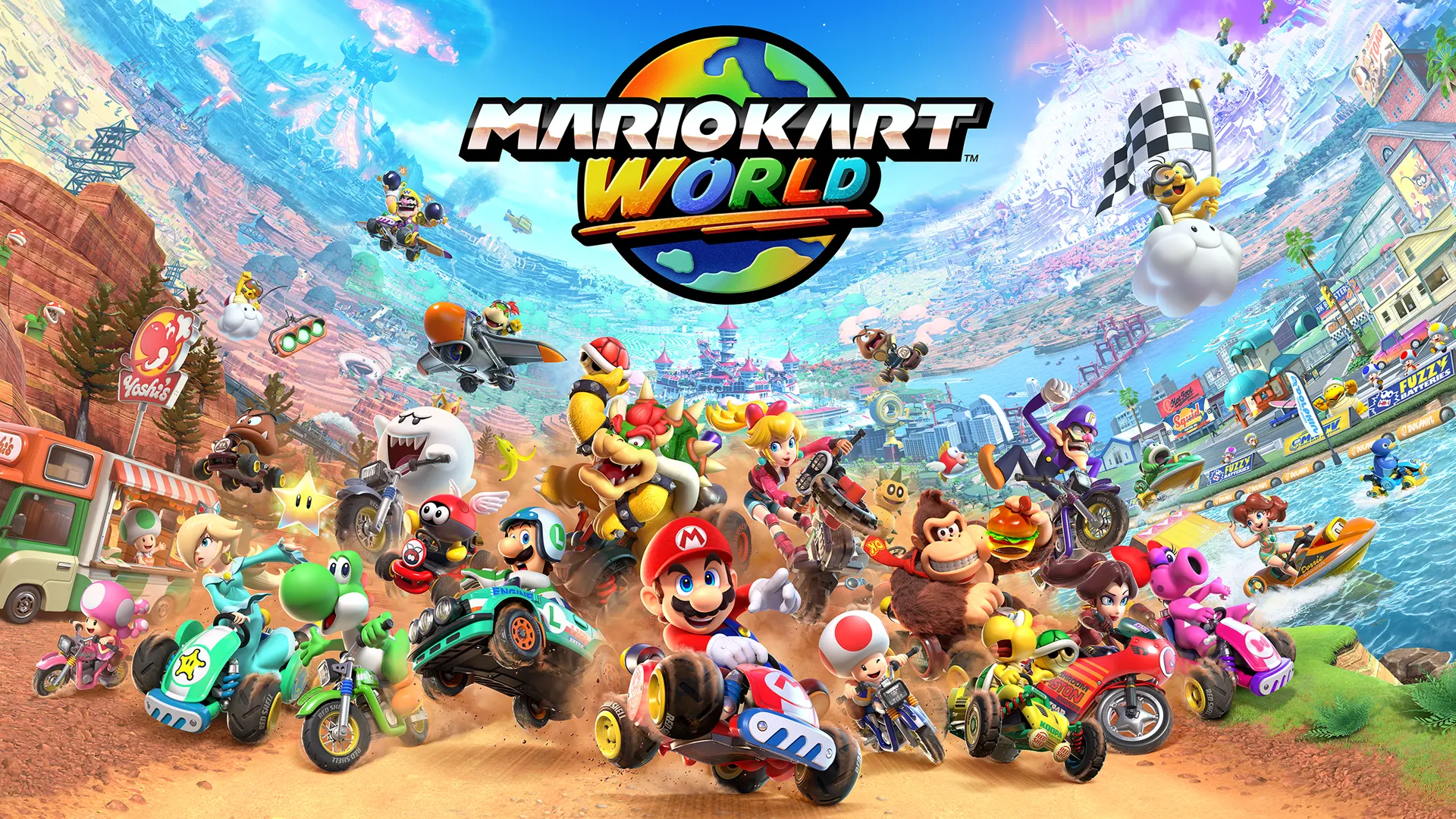 الألعاب المتوفرة على جهاز Nintendo Switch 2